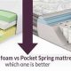 Pocket Spring vs Foam Mattress: Which Is Best For *You*? | Organic & Natural Mattress Buyer’s Guide: Non-Toxic Sleep Solutions
