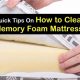 Easy Ways - How to Clean a Memory Foam Mattress - Tips! | Organic & Natural Mattress Buyer’s Guide: Non-Toxic Sleep Solutions