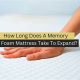 Memory Foam: How Long Does Mattress Expand + Tips | Organic & Natural Mattress Buyer’s Guide: Non-Toxic Sleep Solutions