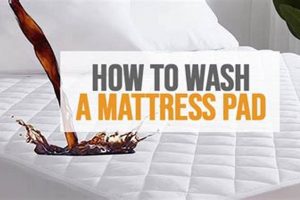 Easy How To Wash a Mattress Pad Guide + Tips! | Organic & Natural Mattress Buyer’s Guide: Non-Toxic Sleep Solutions