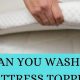 Cleaning: Can You Wash a Memory Foam Mattress Pad Safely? | Organic & Natural Mattress Buyer’s Guide: Non-Toxic Sleep Solutions