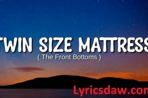 Decoding: Twin Size Mattress Song Meaning + Symbolism | Organic & Natural Mattress Buyer’s Guide: Non-Toxic Sleep Solutions