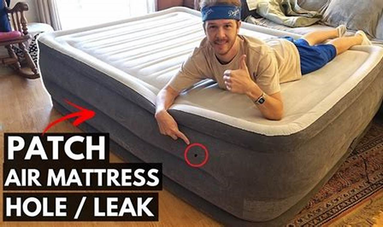 Simple Fix Repair Your Air Mattress Leak Fast!(02)