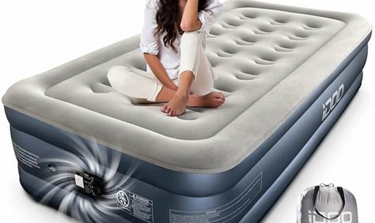 Best Single Bed Air Mattress with Built-in Pump | Sleep Easy! | Organic & Natural Mattress Buyer’s Guide: Non-Toxic Sleep Solutions