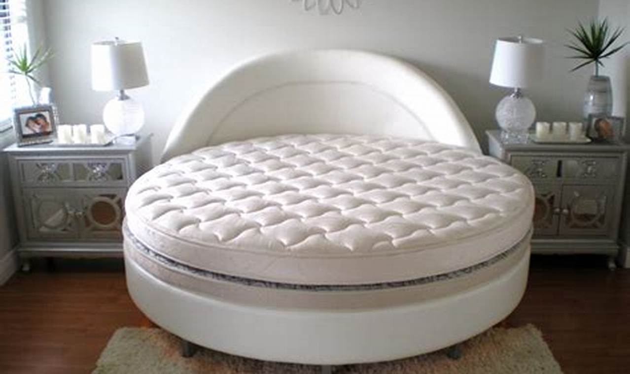 Round Bed Bliss: Finding Your Circular Bed Mattress | Organic & Natural Mattress Buyer’s Guide: Non-Toxic Sleep Solutions