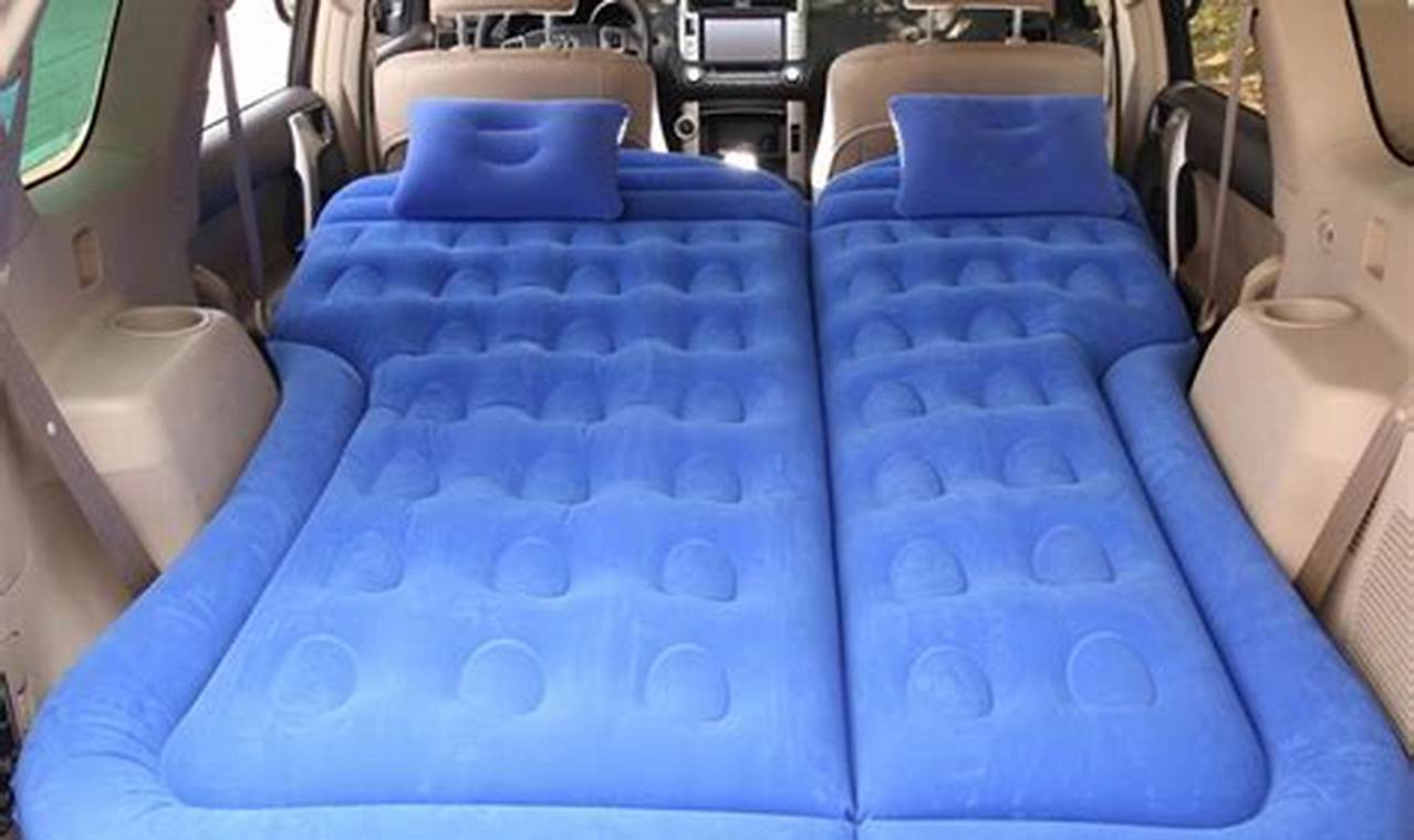 Best Car Air Bed Mattress [Travel Bed Guide] | Organic & Natural Mattress Buyer’s Guide: Non-Toxic Sleep Solutions