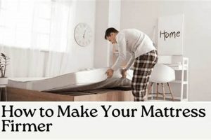 Make Mattress Firmer: Quick &amp; Easy Firmness Boost! | Organic & Natural Mattress Buyer’s Guide: Non-Toxic Sleep Solutions